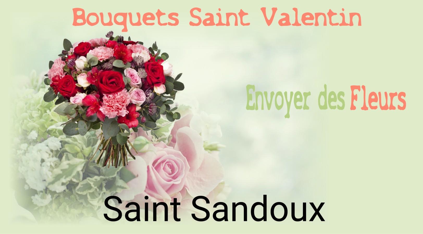 Roses de Saint-Valentin livrées à Saint-Sandoux